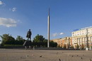 Donetsk. Main square, Donetsk Region, Lenin's Monuments 