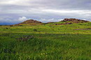 Kamiani Mohyly Reserve. Landscape, Donetsk Region, Geological sightseeing 