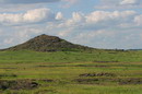 Kamiani Mohyly Reserve. Preservation landscape, Donetsk Region, Geological sightseeing 