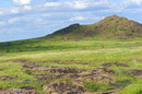 Kamiani Mohyly Reserve. Preservation landscape, Donetsk Region, Geological sightseeing 