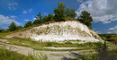 Kreidiana Flora Reserve. Cretaceous rocks reserve, Donetsk Region, Panorams 