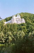 Парк Святые Горы. Меловая скала с храмом, Донецкая область, Монастыри 