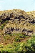 Раздольное. Вулканические породы палеозоя, Донецкая область, Геологические достопримечательности 