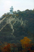 Sviatogirsk. Autumn Artem, Donetsk Region, Monuments 