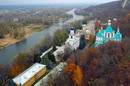 Sviatogirska lavra. Autumn lavra, Donetsk Region, Monasteries 