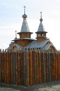 Sviatogirska lavra. Palisade monastery of All Saints, Donetsk Region, Monasteries 