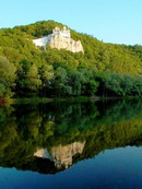 Sviatogirska lavra. Two views on Temple Mount, Donetsk Region, Monasteries 