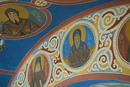 Sviatogirska lavra. Fragment of painting Protection church, Donetsk Region, Monasteries 