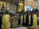 Sviatogirska lavra. Holiday service, Donetsk Region, Peoples 