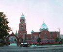 Sloviansk. Eastern facade of Alexander Nevski Cathedral, Donetsk Region, Churches 