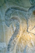 Соледар. Фрагмент барельефа в соляной стене, Донецкая область, Музеи 
