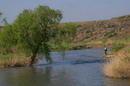 Starolaspa. Steppe fishing, Donetsk Region, Rivers 