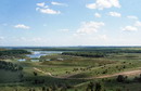 Вид з шосе Костянтинівка – Донецьк, Донецька область, Ріки 