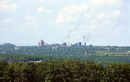 View from road Donetsk  Kurakhove. Companies Mariinka, Donetsk Region, Towns 