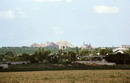 View from road Donetsk  Kurakhove. Suburban landscape, Donetsk Region, Towns 