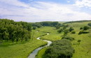 The picturesque valley of the Small Kalchyk, Donetsk Region, Rivers 