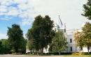 Andrushivka. Main facade of estate Tereshchenko, Zhytomyr Region, Country Estates 