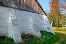 Andrushivka. Buttresses of economic wing, Zhytomyr Region, Country Estates 