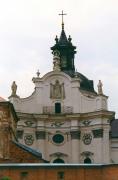 Berdychiv. Openwork decoration of Catholic Church, Zhytomyr Region, Monasteries 