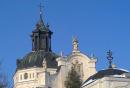 Berdychiv. Sculptural decoration of church, Zhytomyr Region, Monasteries 