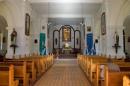 Berdychiv. Interior of church of St. Barbara, Zhytomyr Region, Churches 