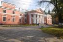 Verkhivnia. Front facade of palace Ghanaian, Zhytomyr Region, Country Estates 