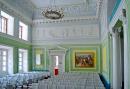 Verkhivnia. Ballroom Palace Ghanskikh, Zhytomyr Region, Country Estates 