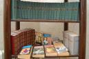 Verkhivnia. Shelves with books Honore de Balzac, Zhytomyr Region, Museums 