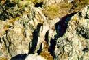 Vysokyi Kamin. Pegmatite rocks High Stone, Zhytomyr Region, Geological sightseeing 
