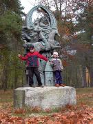Zhytomyr. Park sculpture to delight of children, Zhytomyr Region, Monuments 