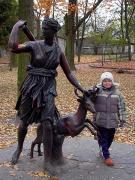 Zhytomyr. Almost barefoot chilly autumn, Zhytomyr Region, Monuments 