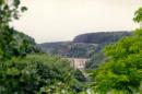 Zhytomyr. Canyon Teteriv with cable-stayed bridge, Zhytomyr Region, Cities 