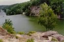 Zhytomyr. Upper edge of dam Teteriv, Zhytomyr Region, Rivers 