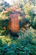 Ivnytsia. Ruins of tower survived fence of estate, Zhytomyr Region, Country Estates 