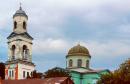 Kodnia. Christmas church and bell tower, Zhytomyr Region, Churches 