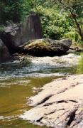 Коростень. Шумне річище Ужу в гранітах, Житомирська область, Ріки 