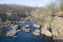 Korosten. Granite pile Valley Uzh, Zhytomyr Region, Rivers 