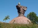 Korosten. Prince Mal at Castle Hill, Zhytomyr Region, Monuments 