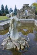 Korostyshiv. Shameless fountain nymph, Zhytomyr Region, Monuments 