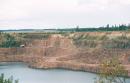 Lyznyk. Partially submerged granite quarry, Zhytomyr Region, Geological sightseeing 