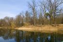 Malyn. Pond in city park, Zhytomyr Region, Cities 