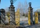 Nova Chortoryia. Gate of estate Orzhevskyi, Zhytomyr Region, Country Estates 