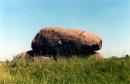 Novograd-Volynskyi. Pink granite mushroom, Zhytomyr Region, Geological sightseeing 