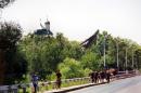 Novograd-Volynskyi. On bridge across river Sluch, Zhytomyr Region, Roads 