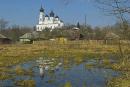 Ovruch. Transfiguration Cathedral on banks of Noryn, Zhytomyr Region, Churches 