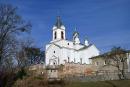 Trygiria. Holy Transfiguration monastery church, Zhytomyr Region, Monasteries 
