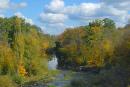 Trygiria. Dehydrated rapids channel Teteriv, Zhytomyr Region, Rivers 