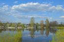 Flooding of village on banks of river Ubort, Zhytomyr Region, Rivers 