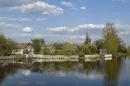 Flowering-floating woodlands village, Zhytomyr Region, Rivers 