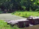 Ushomyr. Dilapidated water cascade, Zhytomyr Region, Country Estates 